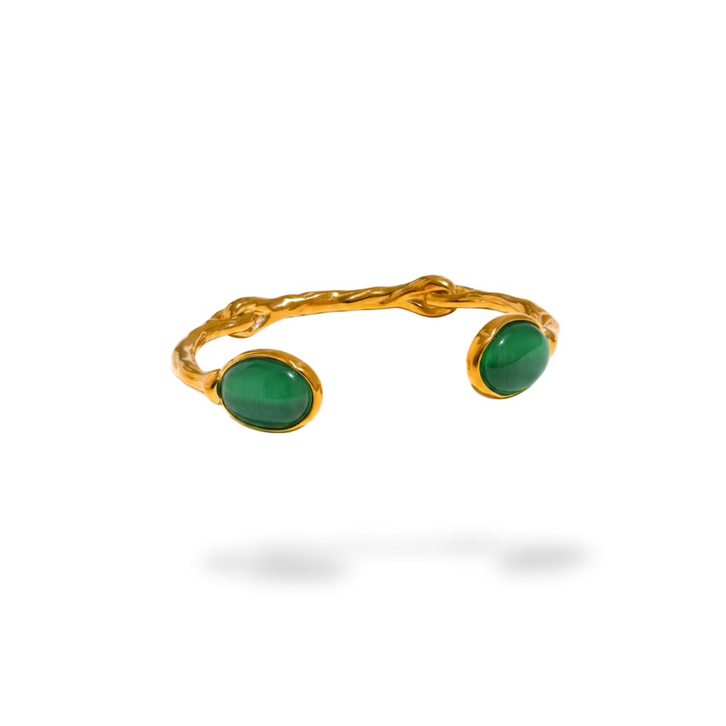 Pulsera Abierta Dorada