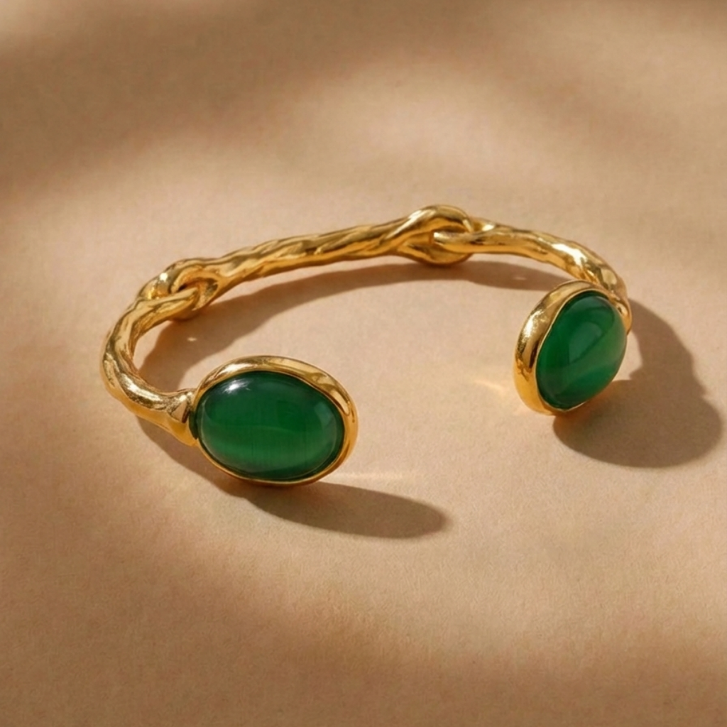 Pulsera Abierta Dorada