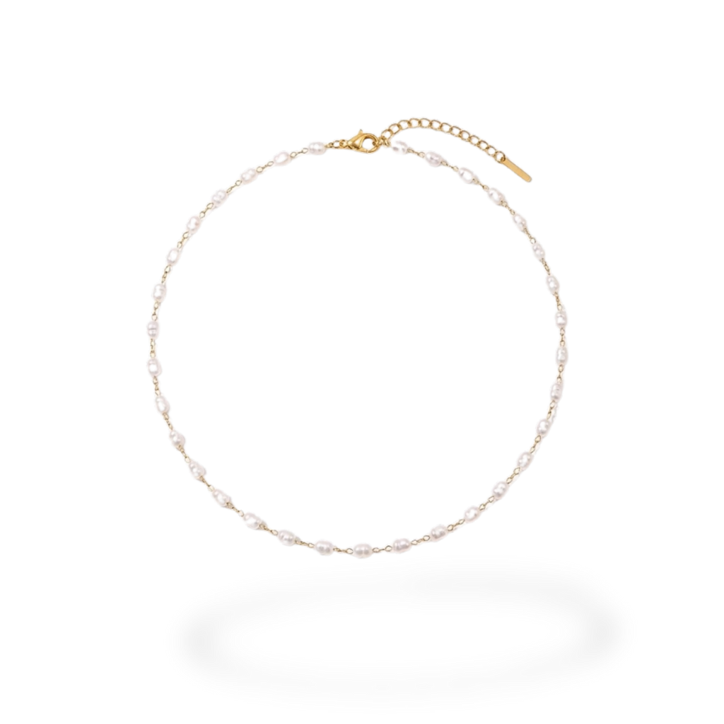 Choker Perlas de Río Blancas