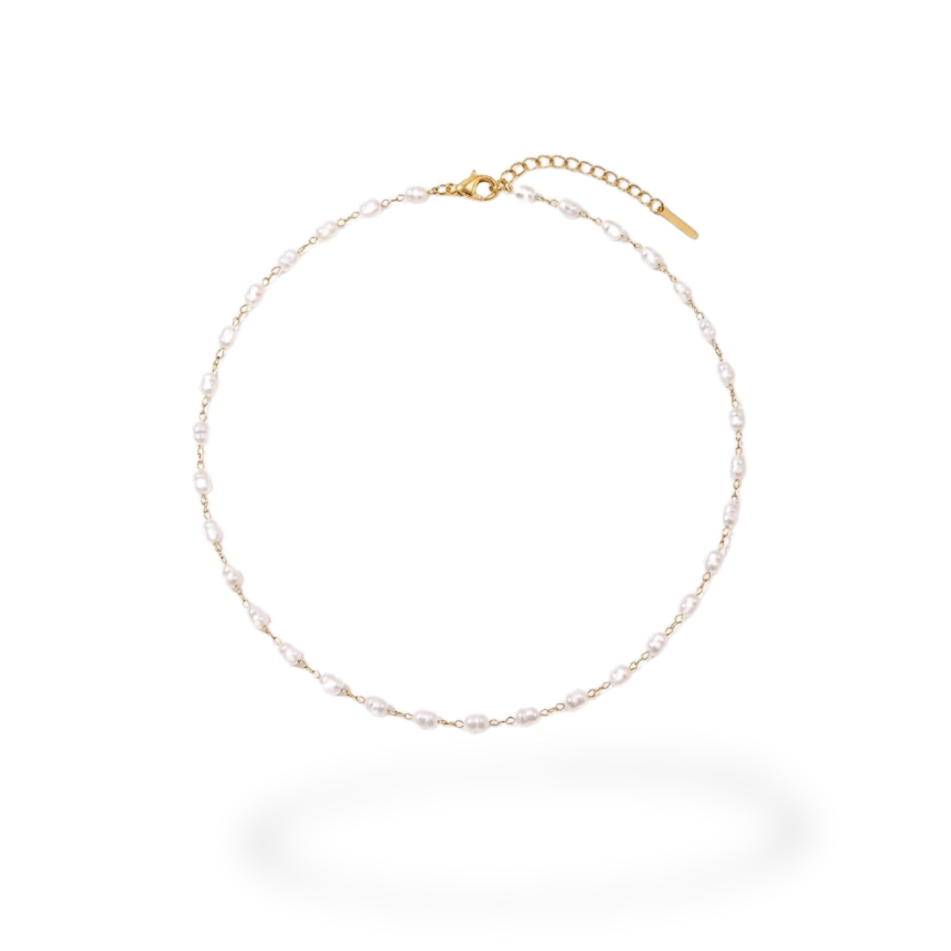 Choker Perlas de Río Blancas