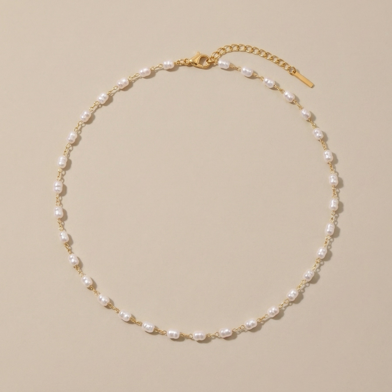 Choker Perlas de Río Blancas