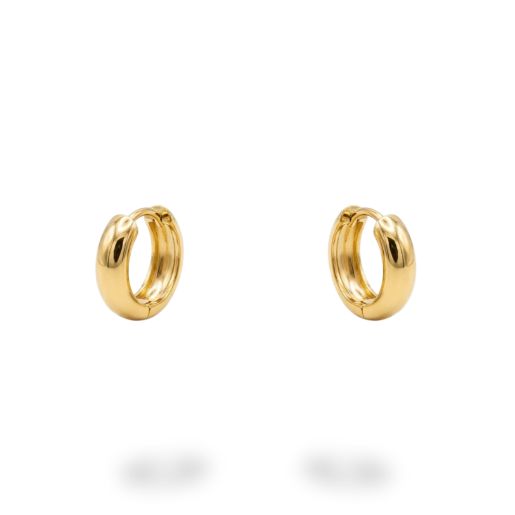 Minimalist Gold Hoop Earrings